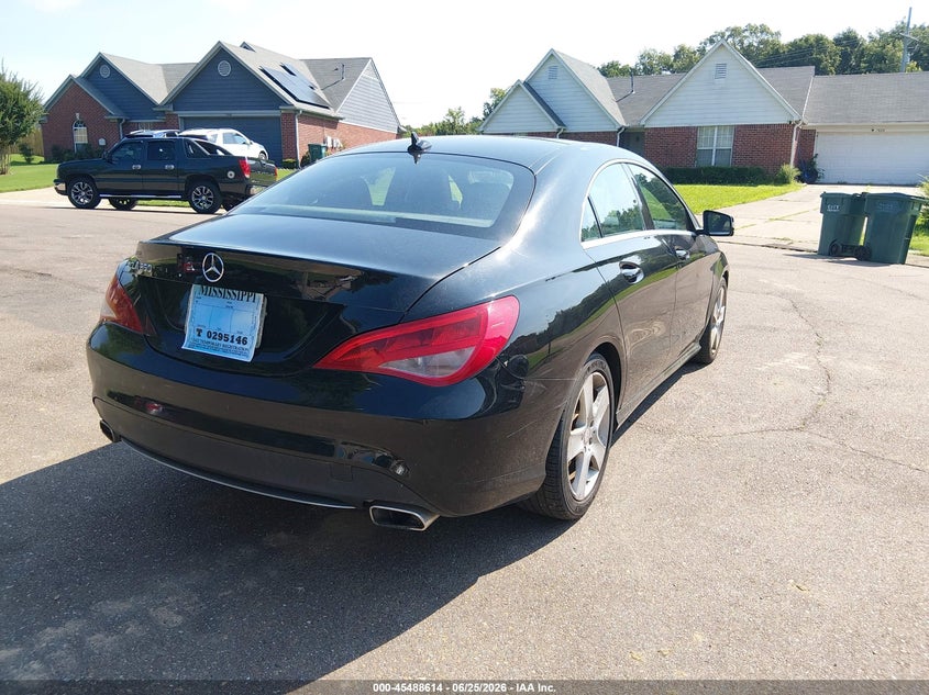 2016 Mercedes-benz Cla-klasse VIN WDDSJ4EB7GN294443 IAAI salvage auction — RIGHT SIDE, Clear (Tennessee), sold $7,600 on 2026-07-14 (photo 4)