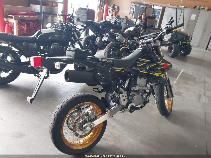 2018 Suzuki Dr-z VIN JS1SK44A1J2100718 IAAI salvage auction — LEFT SIDE, Rebuildable (Florida), sold $1,850 on 2026-07-14 (photo 4)