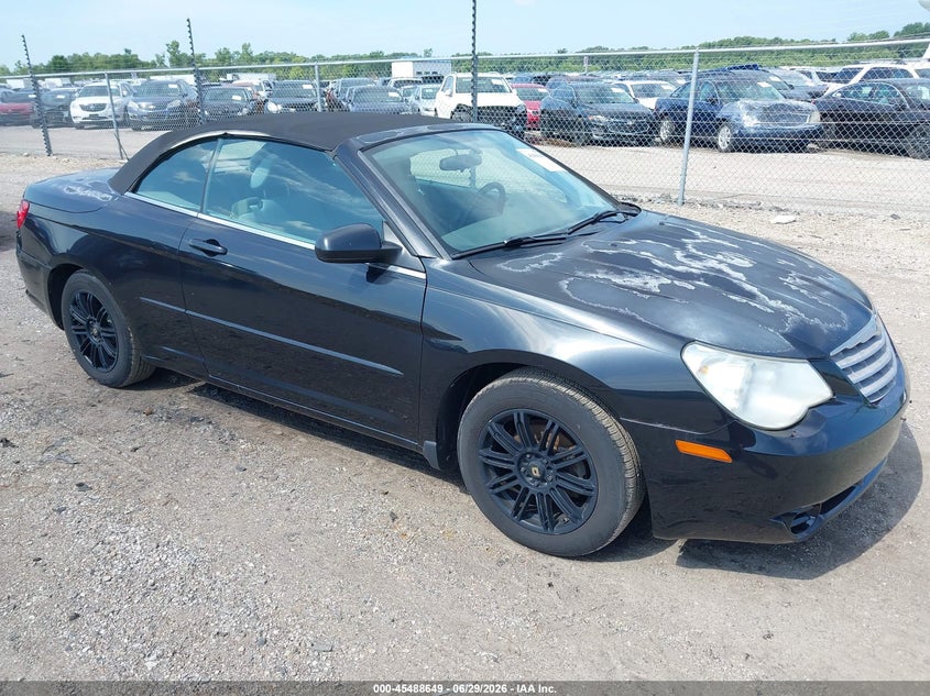 2008 Chrysler Sebring VIN 1C3LC45K28N248078 IAAI salvage auction — NORMAL WEAR, Clear (Illinois), sold $275 on 2026-07-08 (photo 1)