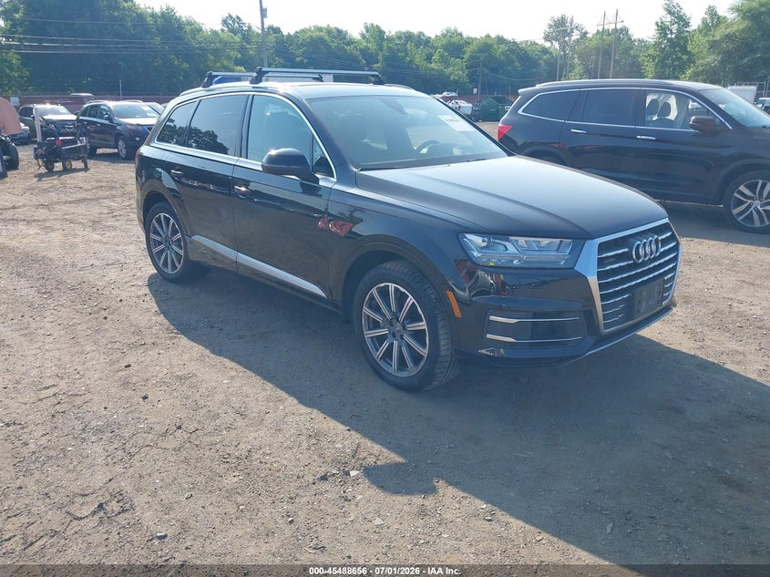 2018 Audi Q7 VIN WA1VAAF76JD024367 IAAI salvage auction — RIGHT SIDE, Salvage (Idaho), sold $9,575 on 2026-09-03 (photo 1)