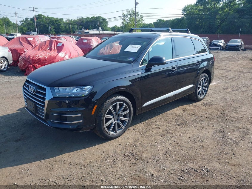 2018 Audi Q7 VIN WA1VAAF76JD024367 IAAI salvage auction — RIGHT SIDE, Salvage (Idaho), sold $9,575 on 2026-09-03 (photo 2)
