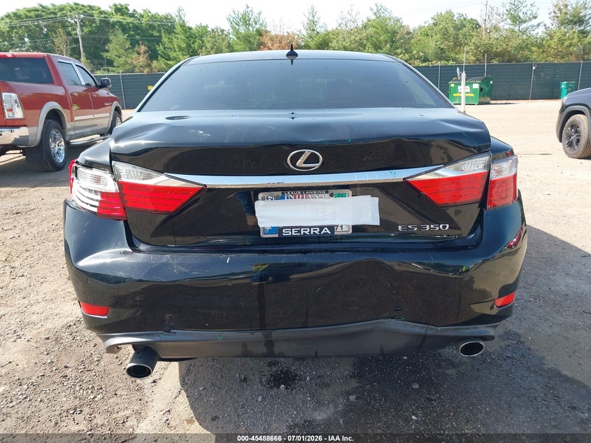 2013 Lexus ES VIN JTHBK1GG3D2061492 IAAI salvage auction — REAR END, Clear (Indiana), sold $2,150 on 2026-07-28 (photo 6)