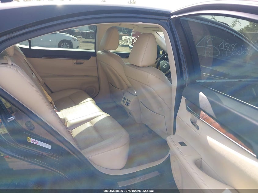2013 Lexus ES VIN JTHBK1GG3D2061492 IAAI salvage auction — REAR END, Clear (Indiana), sold $2,150 on 2026-07-28 (photo 8)