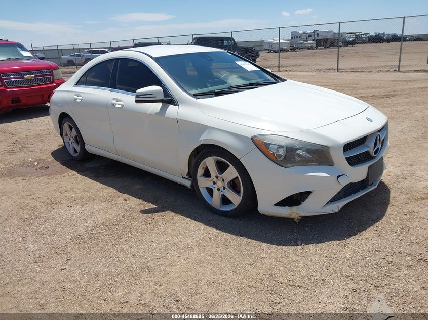 2016 Mercedes-benz Cla-class VIN WDDSJ4EBXGN388686 IAAI salvage auction — ELECTRICAL, Original (Texas), sold $725 on 2026-07-13 (photo 1)