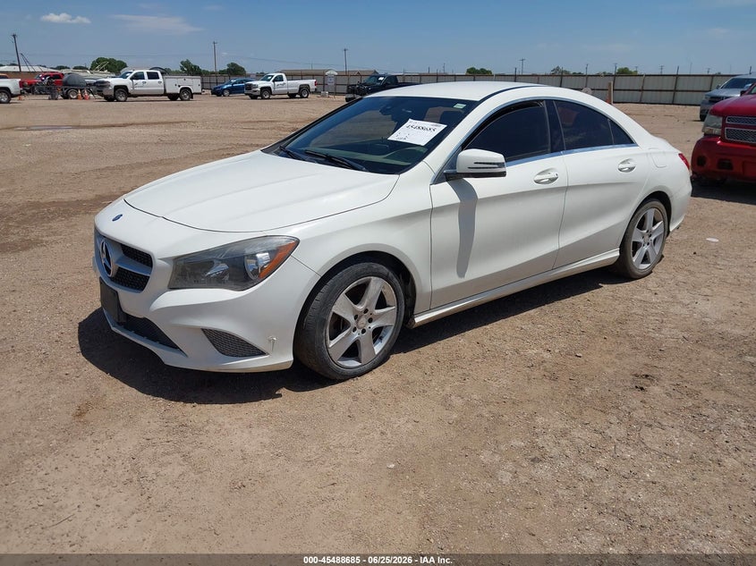 2016 Mercedes-benz Cla-class VIN WDDSJ4EBXGN388686 IAAI salvage auction — ELECTRICAL, Original (Texas), sold $725 on 2026-07-13 (photo 2)