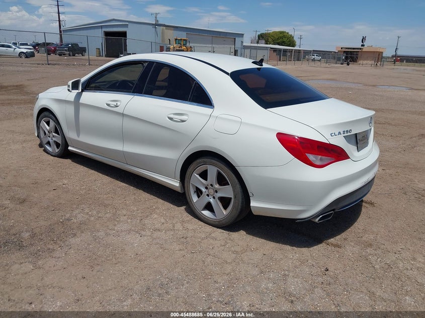 2016 Mercedes-benz Cla-class VIN WDDSJ4EBXGN388686 IAAI salvage auction — ELECTRICAL, Original (Texas), sold $725 on 2026-07-13 (photo 3)