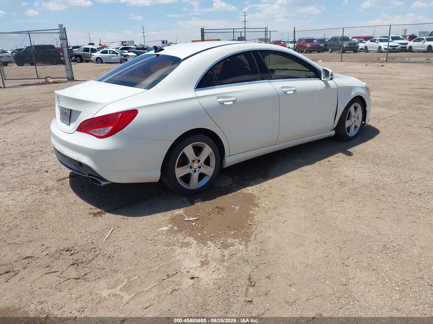 2016 Mercedes-benz Cla-class VIN WDDSJ4EBXGN388686 IAAI salvage auction — ELECTRICAL, Original (Texas), sold $725 on 2026-07-13 (photo 4)