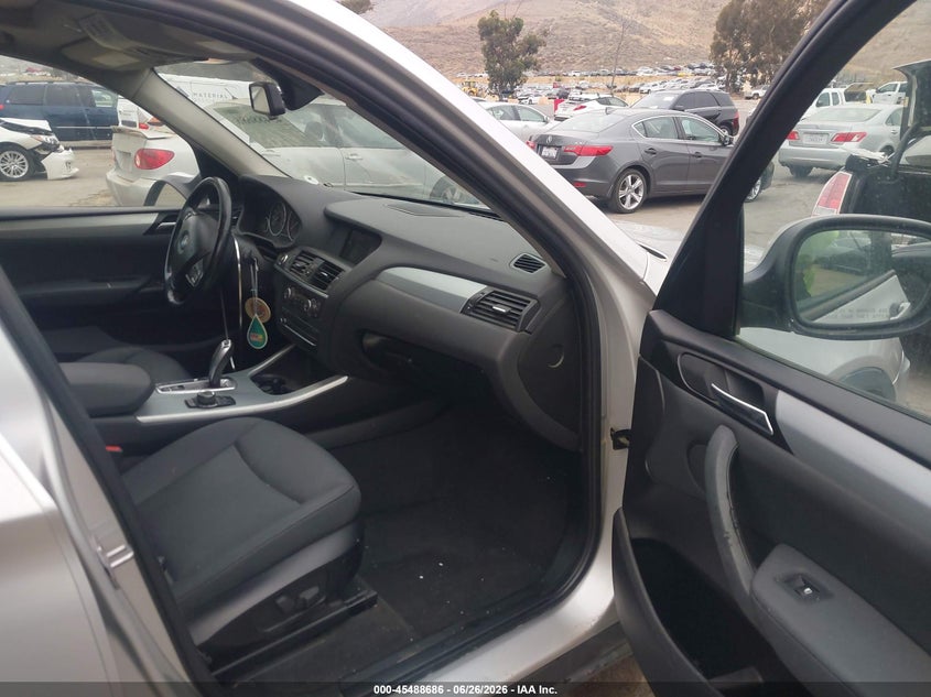 2013 BMW X3 VIN 5UXWX9C51D0D06407 IAAI salvage auction — NORMAL WEAR, Clear - Dealer Only (California), sold $1,000 on 2026-07-28 (photo 5)