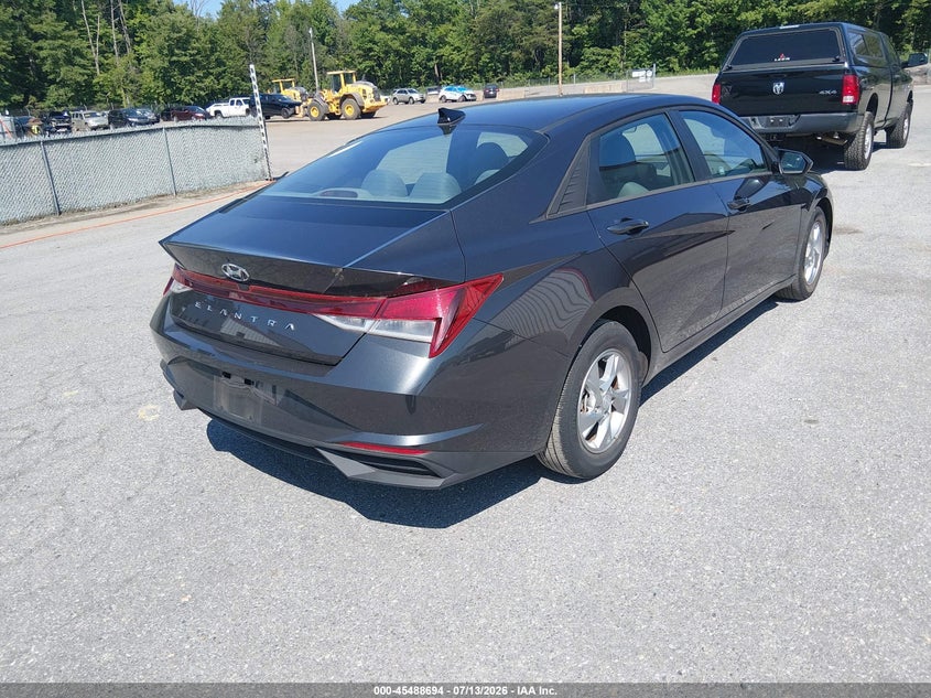 2021 Hyundai Elantra VIN 5NPLL4AGXMH042823 IAAI salvage auction — NORMAL WEAR, SF97 (Maryland), sold $5,100 on 2026-07-21 (photo 4)