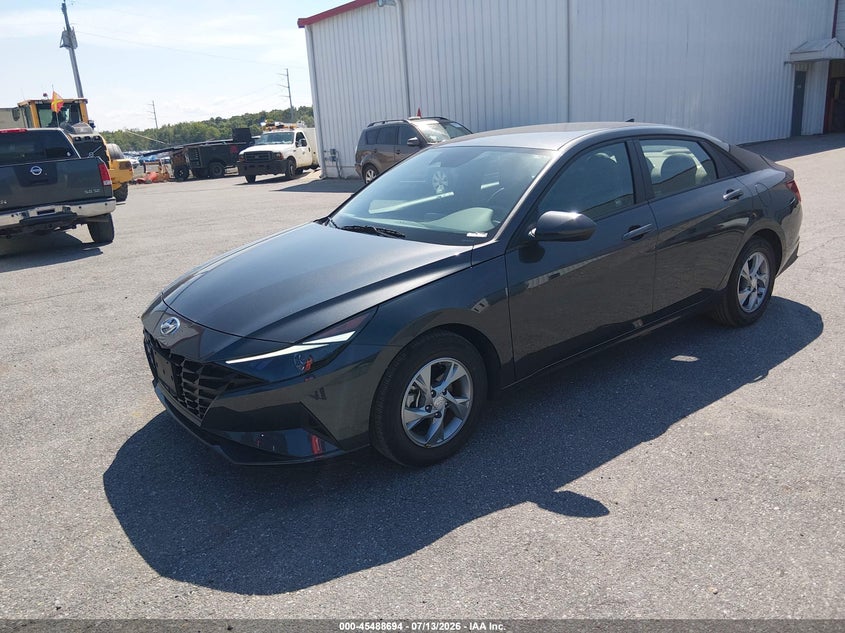 2021 Hyundai Elantra VIN 5NPLL4AGXMH042823 IAAI salvage auction — NORMAL WEAR, SF97 (Maryland), sold $5,100 on 2026-07-21 (photo 2)