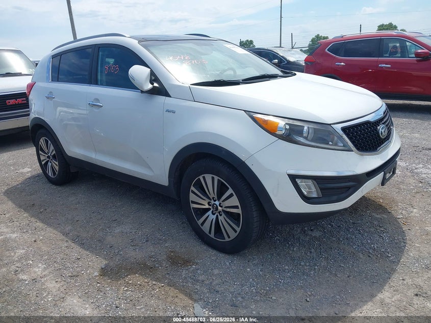 2015 Kia Sportage VIN KNDPCCAC2F7691662 IAAI salvage auction — NORMAL WEAR, Clear (Maryland), sold $1,400 on 2026-07-08 (photo 1)