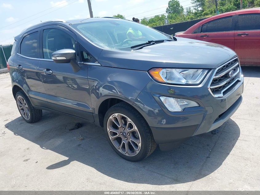2019 Ford Ecosport VIN MAJ6S3KLXKC310001 IAAI salvage auction — HAIL, Salvage (Ohio), sold $3,300 on 2026-07-28 (photo 1)