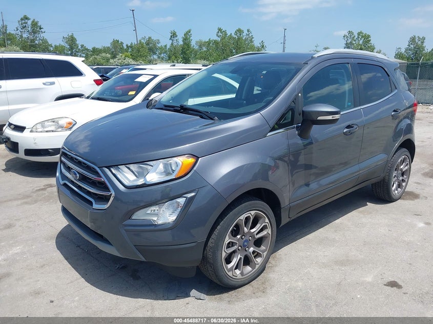 2019 Ford Ecosport VIN MAJ6S3KLXKC310001 IAAI salvage auction — HAIL, Salvage (Ohio), sold $3,300 on 2026-07-28 (photo 2)