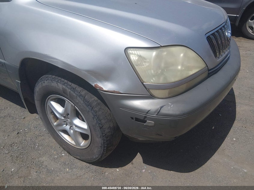 2002 Lexus Rx 300 VIN JTJHF10UX20271125 IAAI salvage auction — NORMAL WEAR, Clear (Arkansas), sold $375 on 2026-07-08 (photo 6)