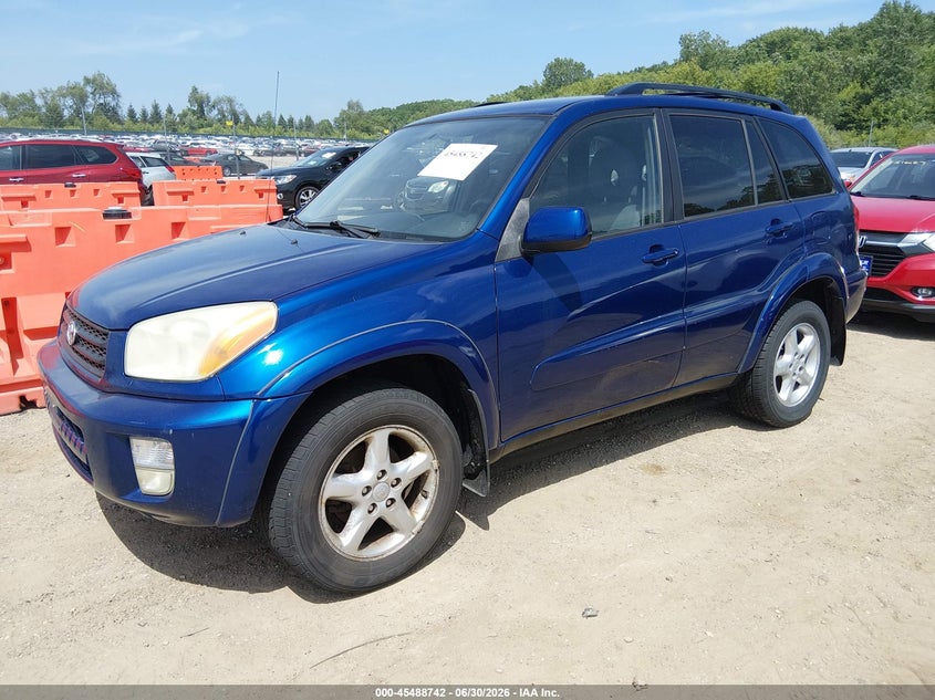 2002 Toyota Rav4 VIN JTEHH20V026028251 IAAI salvage auction — NORMAL WEAR, Clear (Illinois), sold $300 on 2026-07-15 (photo 2)
