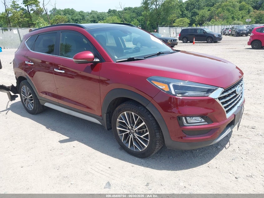 2019 Hyundai Tucson VIN KM8J3CAL3KU934571 IAAI salvage auction — REAR END, Salvage (New Jersey), sold $4,650 on 2026-07-28 (photo 1)