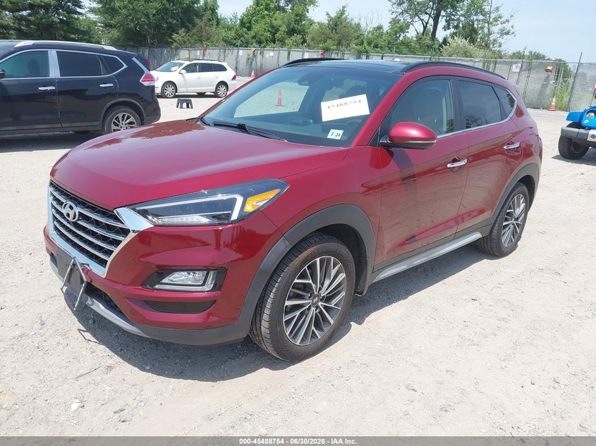 2019 Hyundai Tucson VIN KM8J3CAL3KU934571 IAAI salvage auction — REAR END, Salvage (New Jersey), sold $4,650 on 2026-07-28 (photo 2)