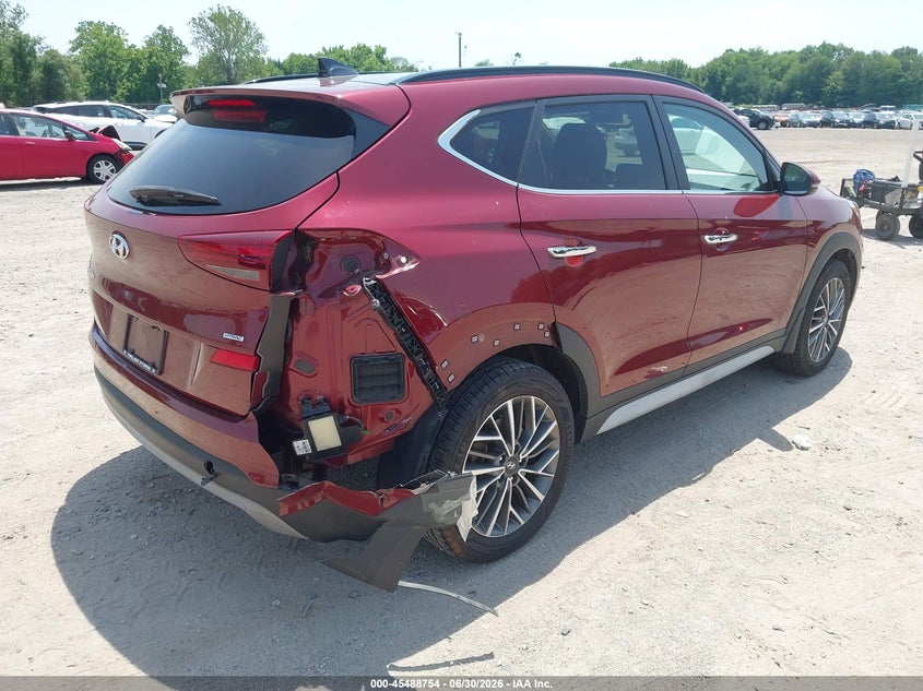2019 Hyundai Tucson VIN KM8J3CAL3KU934571 IAAI salvage auction — REAR END, Salvage (New Jersey), sold $4,650 on 2026-07-28 (photo 4)