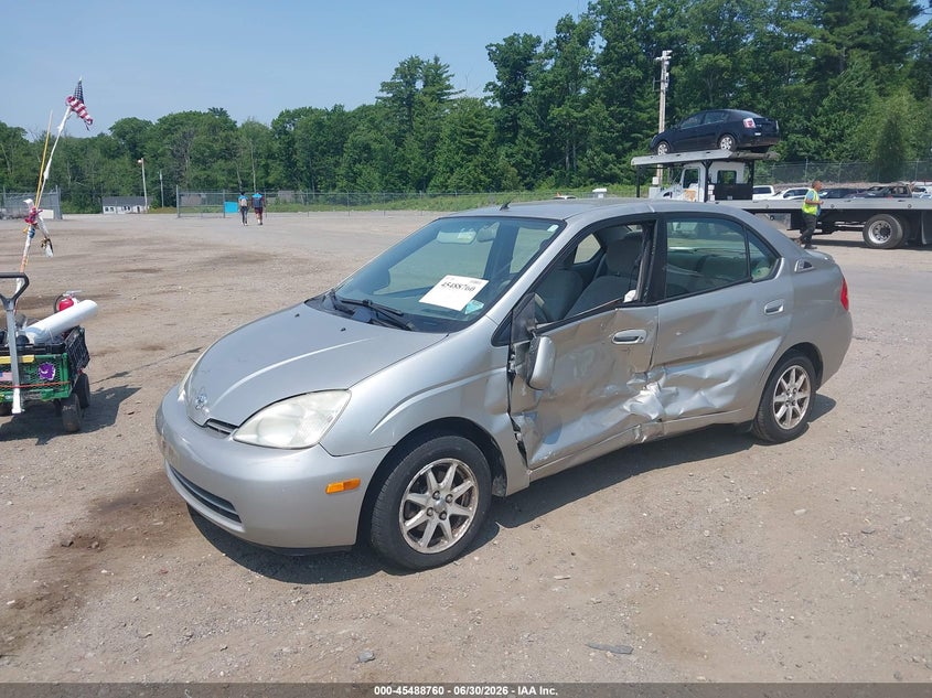 2002 Toyota Prius VIN JT2BK18U820067005 IAAI salvage auction — LEFT SIDE, Clear (Massachusetts), sold $425 on 2026-07-24 (photo 2)