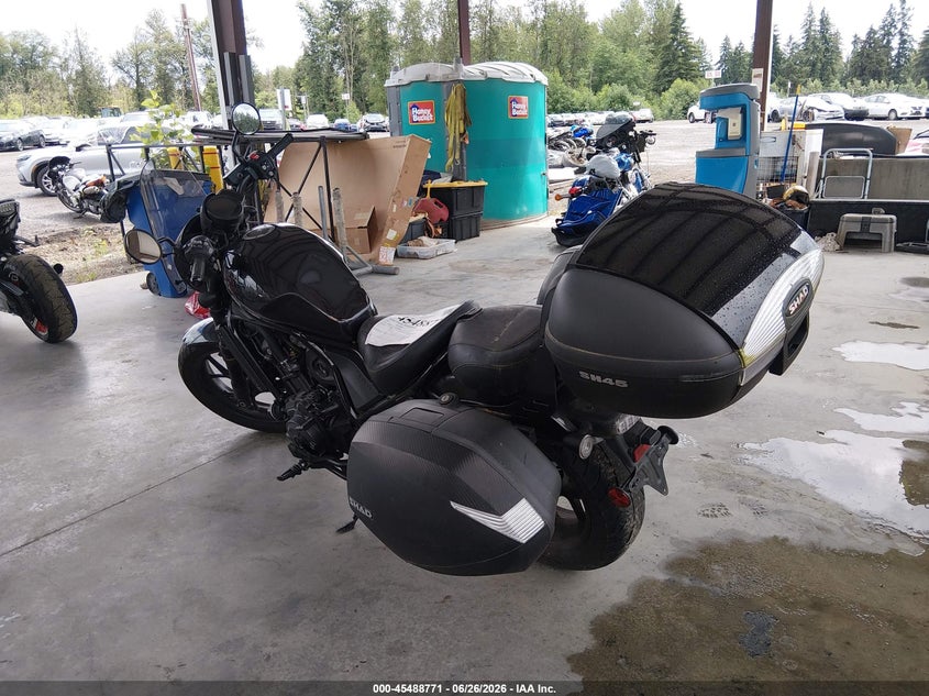 2021 Honda Cm VIN JH2SC8314MK002080 IAAI salvage auction — FRONT END, Bill Of Sale (Washington), sold $625 on 2026-07-22 (photo 3)