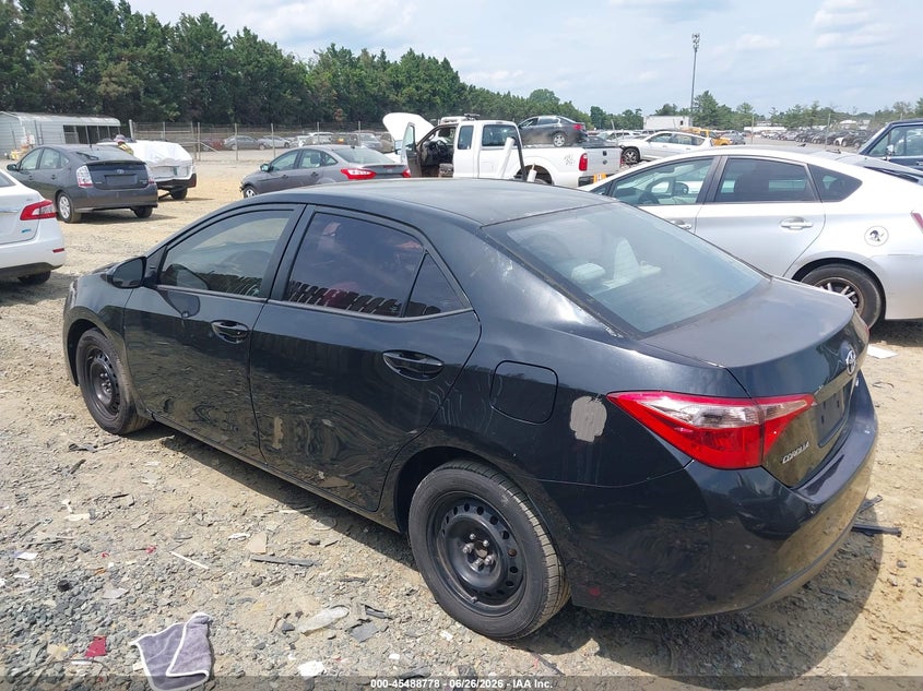 2017 Toyota Corolla VIN 5YFBURHE1HP700760 IAAI salvage auction — NORMAL WEAR, Clear (Virginia), sold $1,825 on 2026-07-27 (photo 3)