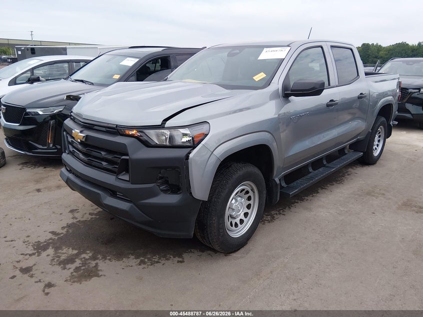 2025 Chevrolet Colorado VIN 1GCPTBEK7S1176259 IAAI salvage auction — FRONT END, Salvage (Ohio), sold $11,900 on 2026-08-01 (photo 2)