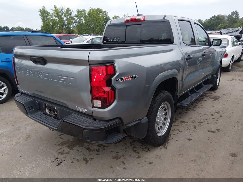 2025 Chevrolet Colorado VIN 1GCPTBEK7S1176259 IAAI salvage auction — FRONT END, Salvage (Ohio), sold $11,900 on 2026-08-01 (photo 4)