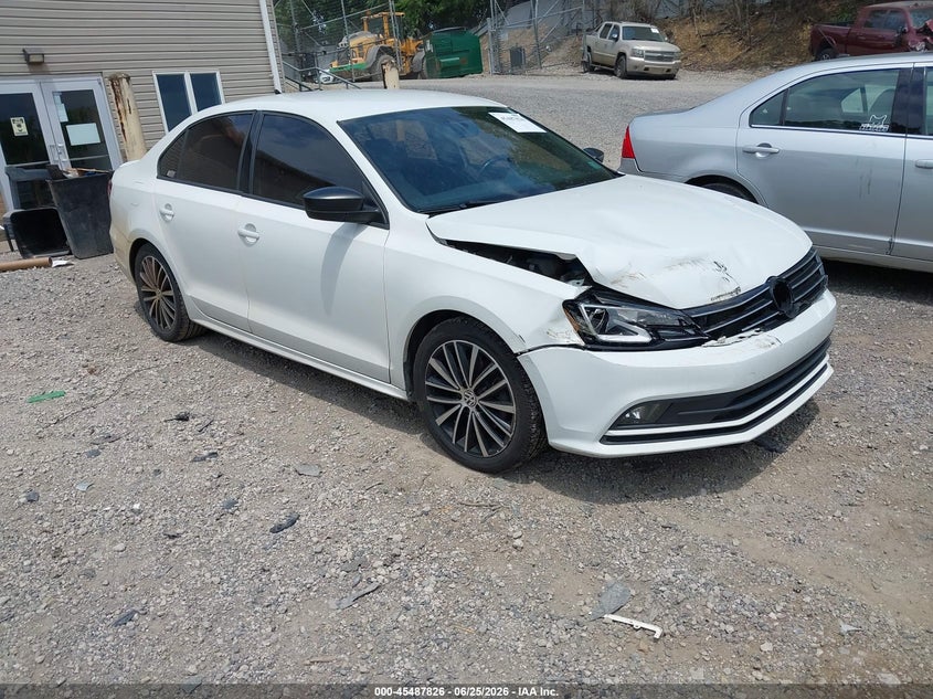 2016 Volkswagen Jetta VIN 3VWD17AJ5GM385669 IAAI salvage auction — FRONT END, Salvage (Pennsylvania), sold $975 on 2026-07-24 (photo 1)