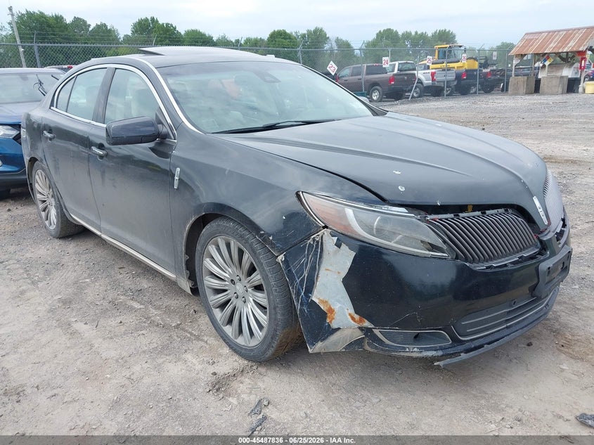 2013 Lincoln Mks VIN 1LNHL9EKXDG606763 IAAI salvage auction — NORMAL WEAR, Clear (New York), sold $400 on 2026-07-09 (photo 1)