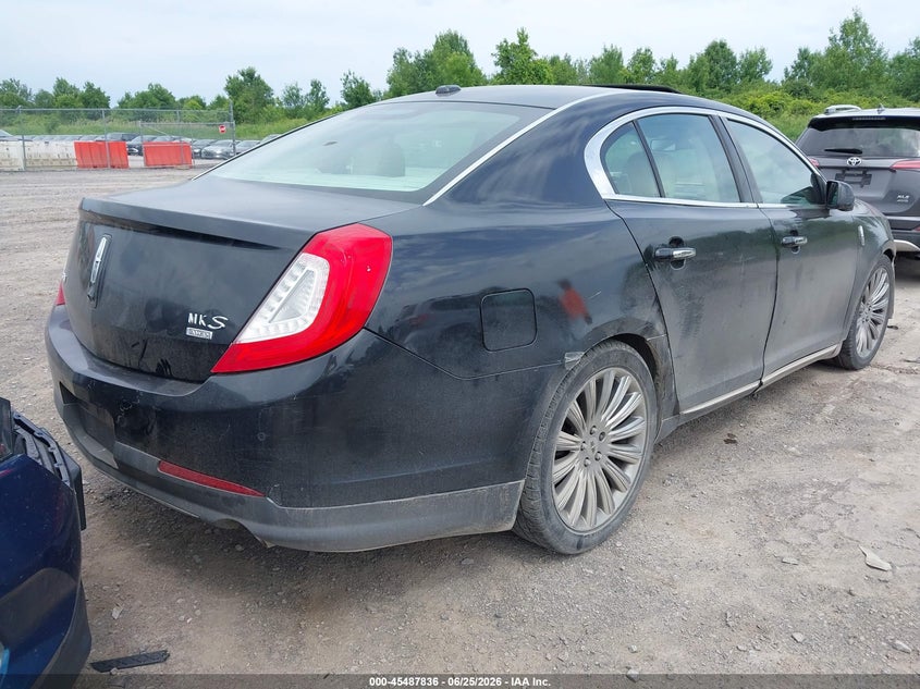 2013 Lincoln Mks VIN 1LNHL9EKXDG606763 IAAI salvage auction — NORMAL WEAR, Clear (New York), sold $400 on 2026-07-09 (photo 4)