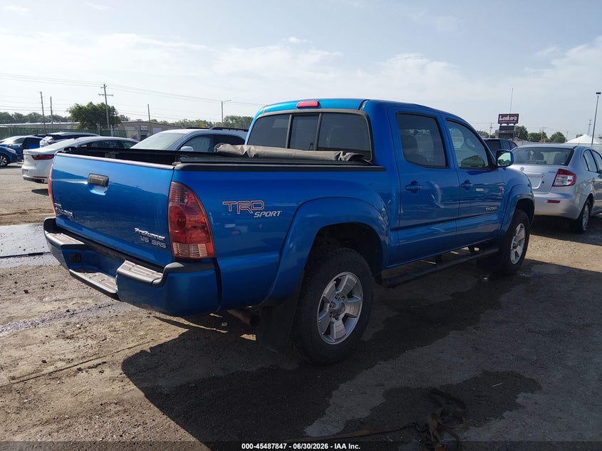 2008 Toyota Tacoma VIN 5TEJU62N18Z533328 IAAI salvage auction — STORM DAMAGE, Salvage (Kansas), sold $6,150 on 2026-07-31 (photo 4)