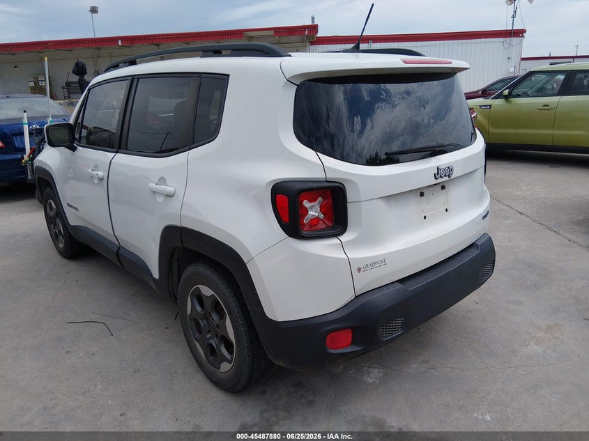 2015 Jeep Renegade VIN ZACCJABH5FPC04217 IAAI salvage auction — NORMAL WEAR, Original (Texas), sold $2,500 on 2026-07-27 (photo 3)