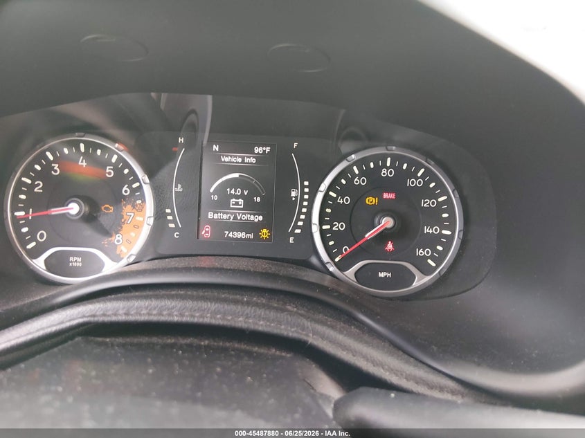 2015 Jeep Renegade VIN ZACCJABH5FPC04217 IAAI salvage auction — NORMAL WEAR, Original (Texas), sold $2,500 on 2026-07-27 (photo 7)