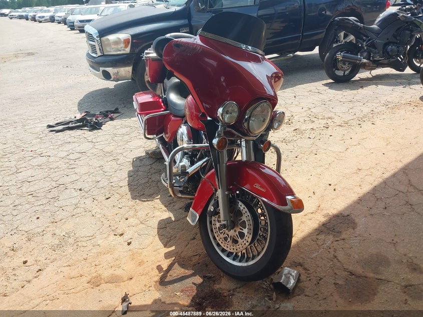 2012 Harley-davidson Electra glide VIN 1HD1FFM11CB621117 IAAI salvage auction — RIGHT SIDE, Wait Title, sold $1,525 on 2026-09-30 (photo 1)