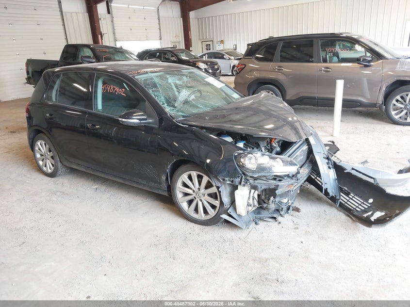 2012 Volkswagen Golf VIN WVWNM7AJ4CW286396 IAAI salvage auction — FRONT END, Mv-907A (New York), sold $1,050 on 2026-07-07 (photo 1)