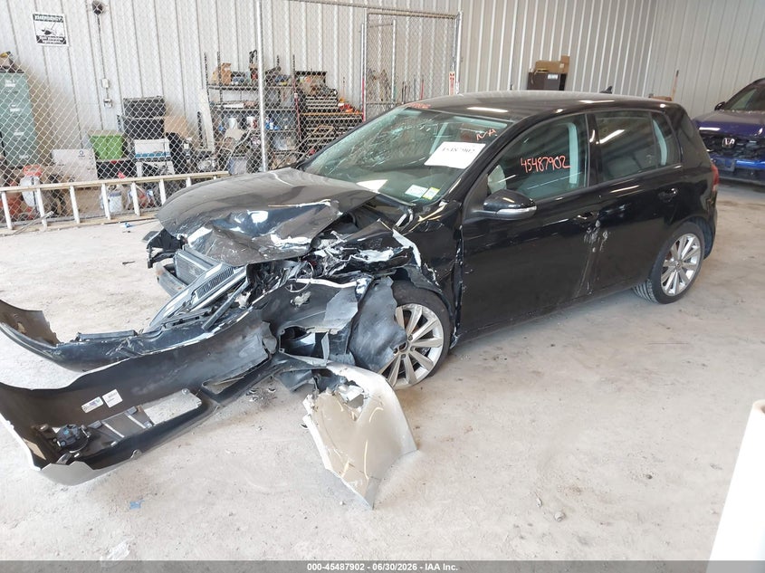 2012 Volkswagen Golf VIN WVWNM7AJ4CW286396 IAAI salvage auction — FRONT END, Mv-907A (New York), sold $1,050 on 2026-07-07 (photo 2)