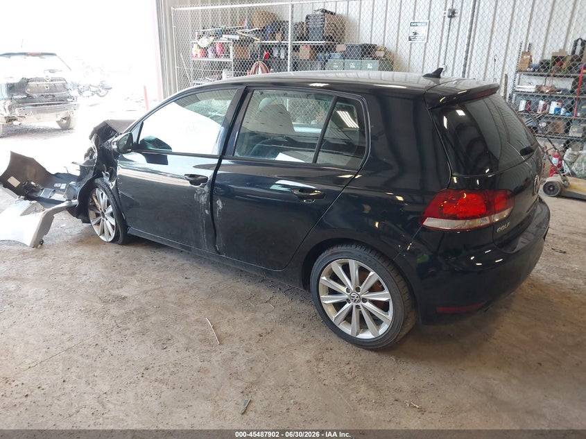 2012 Volkswagen Golf VIN WVWNM7AJ4CW286396 IAAI salvage auction — FRONT END, Mv-907A (New York), sold $1,050 on 2026-07-07 (photo 3)
