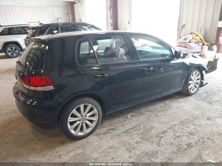2012 Volkswagen Golf VIN WVWNM7AJ4CW286396 IAAI salvage auction — FRONT END, Mv-907A (New York), sold $1,050 on 2026-07-07 (photo 4)