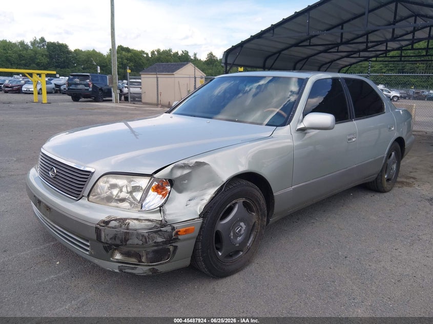 1998 Lexus Ls VIN JT8BH28F7W0122433 IAAI salvage auction — SIDE, Bill Of Sale (Connecticut), sold $400 on 2026-07-23 (photo 2)