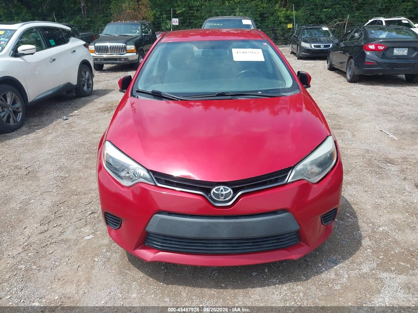 2016 Toyota Corolla VIN 5YFBURHE4GP466371 IAAI salvage auction — NORMAL WEAR, Clear (Indiana), sold $1,850 on 2026-07-08 (photo 6)