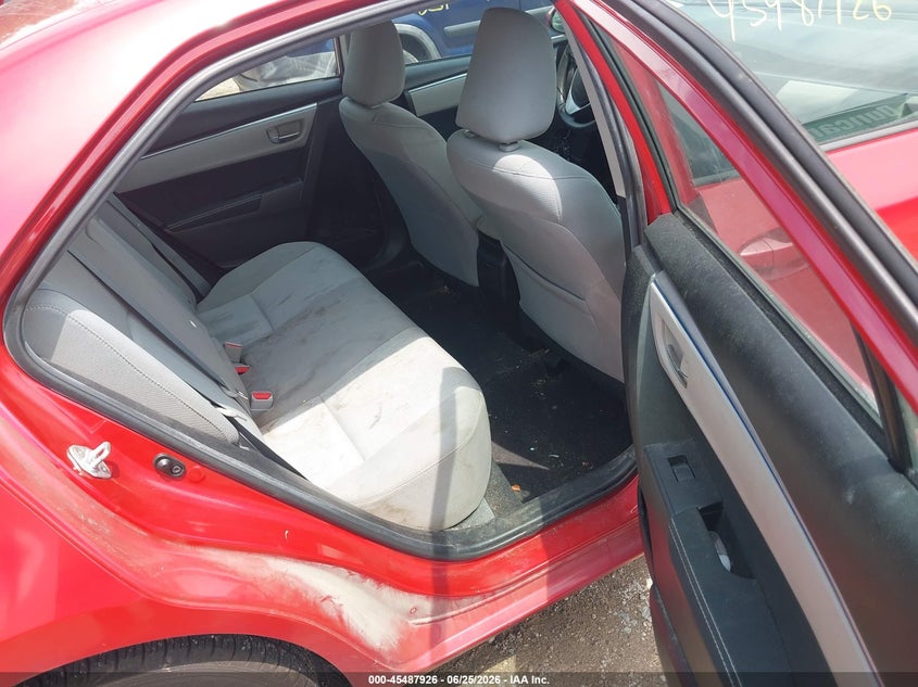 2016 Toyota Corolla VIN 5YFBURHE4GP466371 IAAI salvage auction — NORMAL WEAR, Clear (Indiana), sold $1,850 on 2026-07-08 (photo 8)