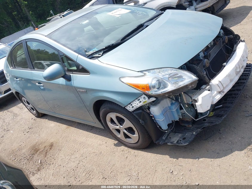 2014 Toyota Prius VIN JTDKN3DU7E1844675 IAAI salvage auction — FRONT END, Salvage Title, sold $2,450 on 2026-07-18 (photo 1)