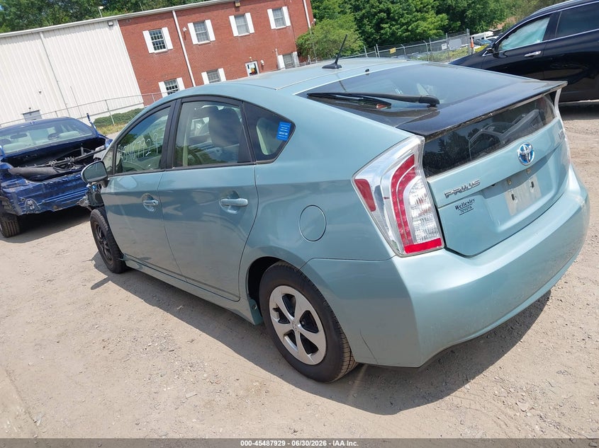 2014 Toyota Prius VIN JTDKN3DU7E1844675 IAAI salvage auction — FRONT END, Salvage Title, sold $2,450 on 2026-07-18 (photo 3)