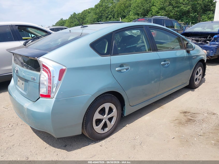 2014 Toyota Prius VIN JTDKN3DU7E1844675 IAAI salvage auction — FRONT END, Salvage Title, sold $2,450 on 2026-07-18 (photo 4)