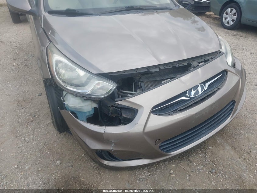 2012 Hyundai Accent VIN KMHCT4AE9CU060020 IAAI salvage auction — FRONT END, Salvage - Greater Than 75% (Maryland), sold $425 on 2026-07-16 (photo 6)