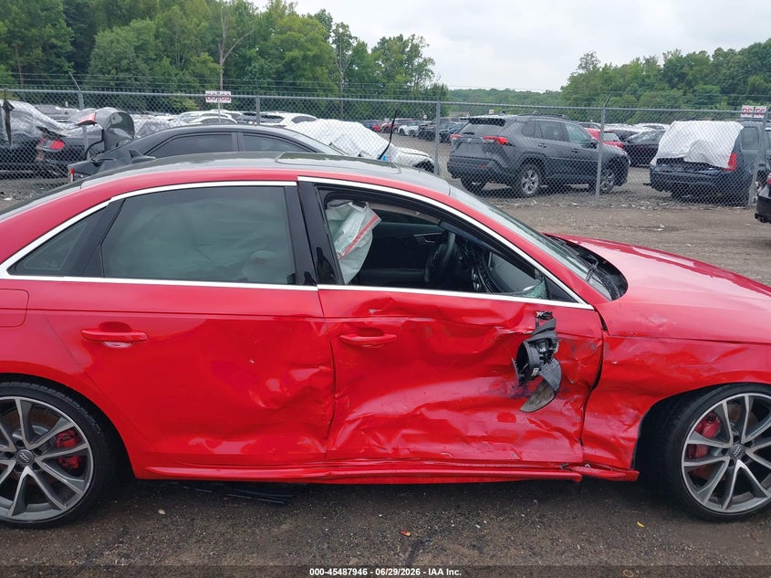 2019 Audi S4 VIN WAUB4AF43KA111472 IAAI salvage auction — RIGHT SIDE, Salvage Title, sold $8,275 on 2026-08-24 (photo 6)