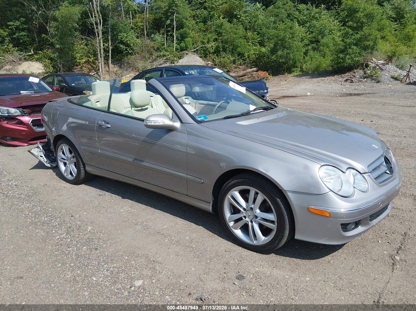 2007 Mercedes-benz Clk-class VIN WDBTK56F67F209636 IAAI salvage auction — REAR END, Salvage (Idaho), sold $25 on 2026-07-28 (photo 1)