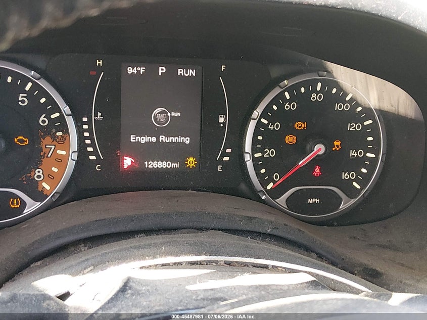 2017 Jeep Renegade VIN ZACCJBBB5HPE61169 IAAI salvage auction — LEFT FRONT, Salvage (West Virginia), sold $550 on 2026-08-20 (photo 7)
