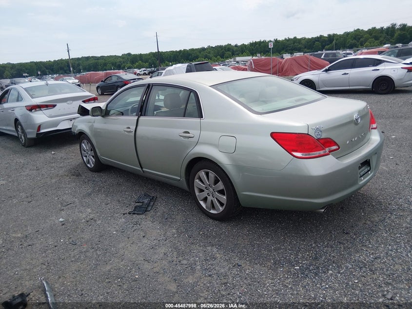 2006 Toyota Avalon VIN 4T1BK36B26U137158 IAAI salvage auction — FRONT END, Salvage - 75% Or Less (Maryland), sold $550 on 2026-09-14 (photo 3)