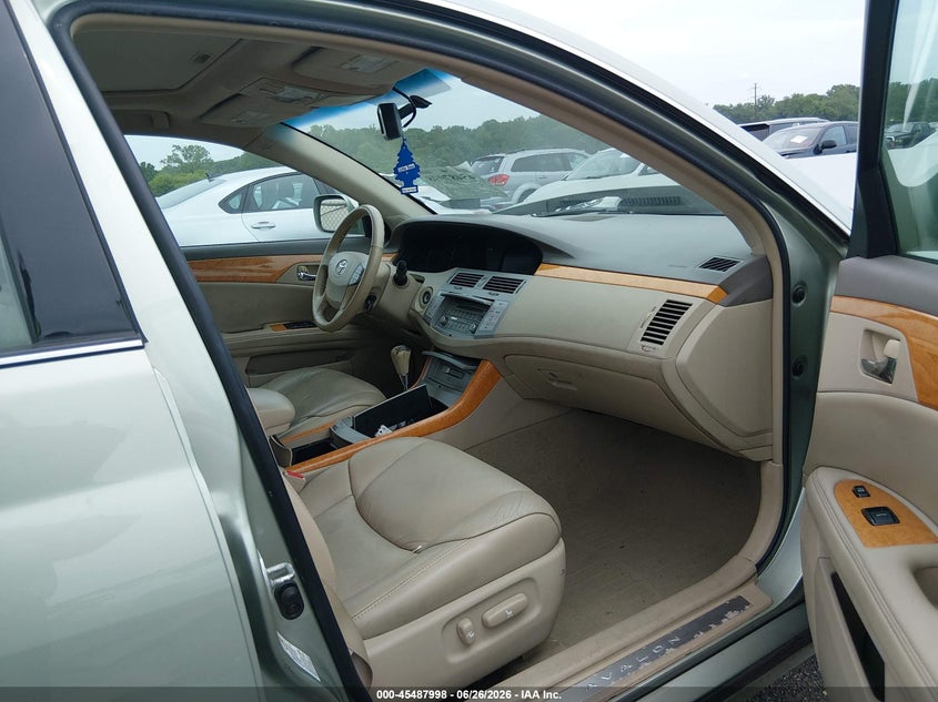 2006 Toyota Avalon VIN 4T1BK36B26U137158 IAAI salvage auction — FRONT END, Salvage - 75% Or Less (Maryland), sold $550 on 2026-09-14 (photo 5)